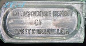 RARE antique CHEROKEE INDIAN REMEDY from ATLANTA seldom scene