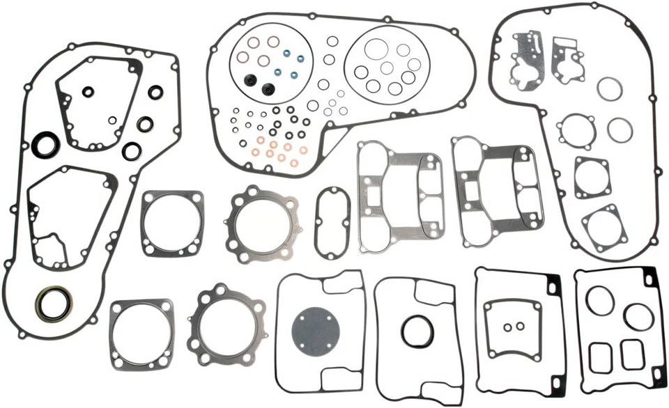 Cometic Gasket EST Complete Gasket Kit - Standard Bore Motorcycle Street C9748F - Image 2 of 4