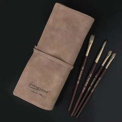 GIORGIONE 24 PCS artist painting brush set, Premium quality Nylon Watercolor Paint Brushes