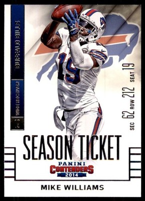 2014 Panini Contenders Mike Williams A Football Cards #13