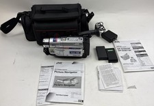 JVC GR-SXM730U Super VHS-C Camcorder 400x Zoom A/C Adapter 3 Batteries Bag Parts