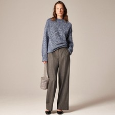 J CREW Marled 2025 Rollneck  sweater in Blue Size M 118 CN250