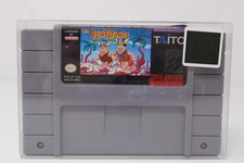 The Flintstones Treasure of the Sierra Madrock Super Nintendo SNES Cartridge