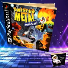 Twisted Metal Small Brawl PS1 Manual