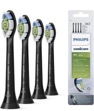 8 PACK PHILIPS SONICARE ORIGINAL W2 OPTIMAL WHITE TOOTHBRUSH HEADS BLACK UK