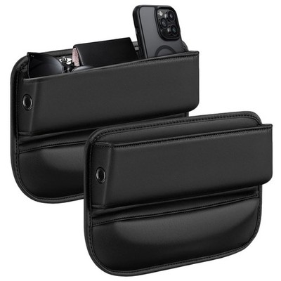 2 PCS Car Seat Gap Filler Organizer, Premium Leather Car Seat Gap Organizer H...