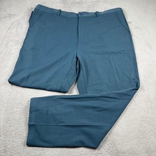 Quince Mens Ultra-Stretch 24/7 Smart Chino Pants Ocean Blue 40x30 New With Tags