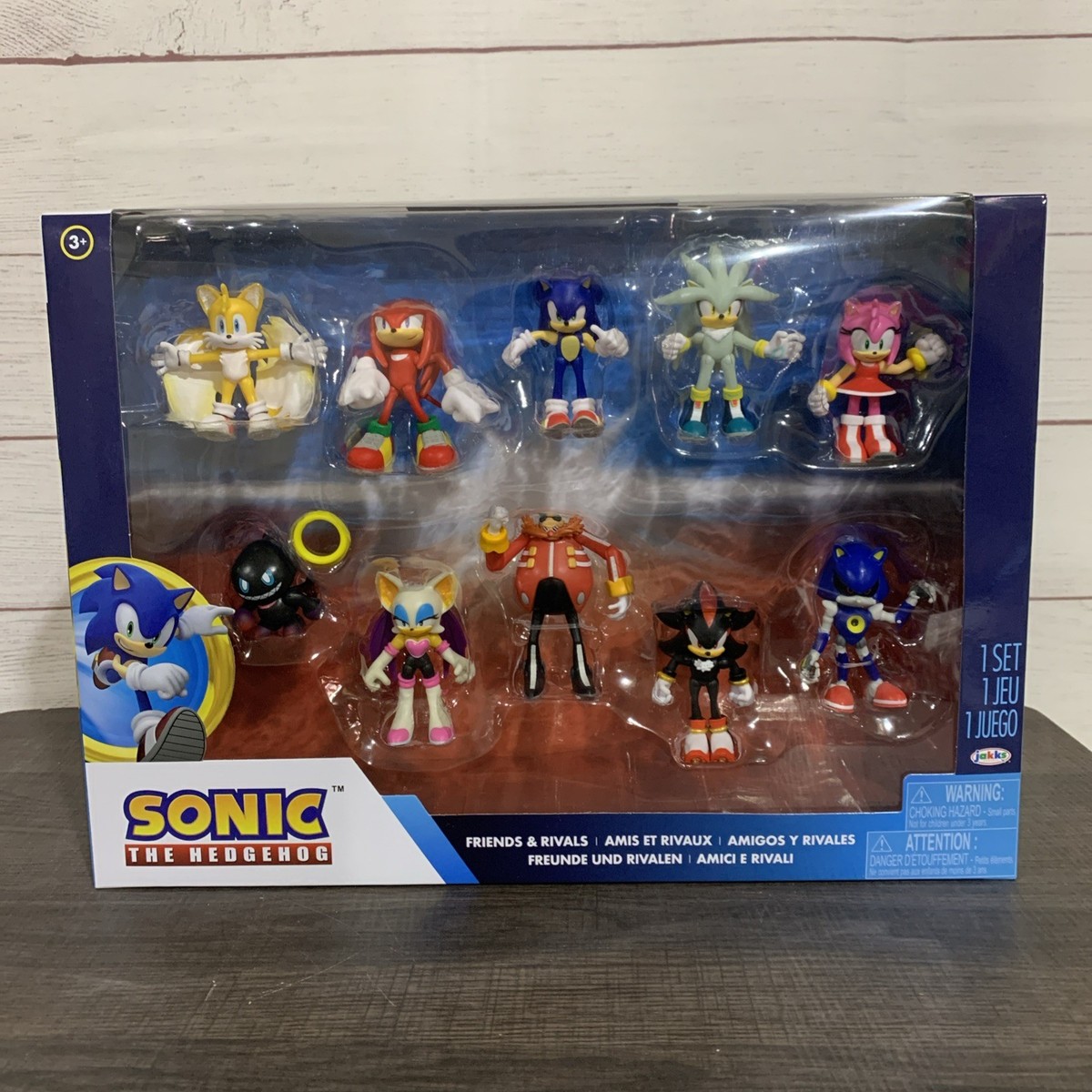 Sonic the Hedgehog Friends & Rivals 10-Pack Set by Jakks Pacific