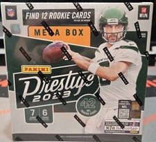2023 Panini Prestige NFL Football Factory Sealed Mega Box 6 Packs 7 Cards