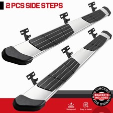 6.5 Side Step Fit 2009-2018 Dodge Ram 1500 Crew Cab Running Board Nerf Bar Ss 6.5 Side Step Fit 2009-2018 Dodge Ram 1500 Crew Cab Running Board Nerf Bar Ss