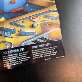 NES Nintendo HAI Game's poster ONLY! shows Lolo Air Fortress Hal-nes-us-3