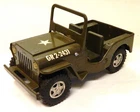 VINTAGE TONKA ARMY JEEP GR2-2431 BETTER THAN GOOD CONDITION