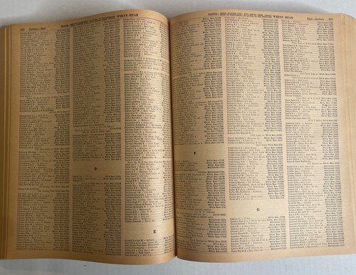 1949 St. Paul And Suburban Areas MN Northwestern Bell Telephone Co. Directory - Picture 4 of 9