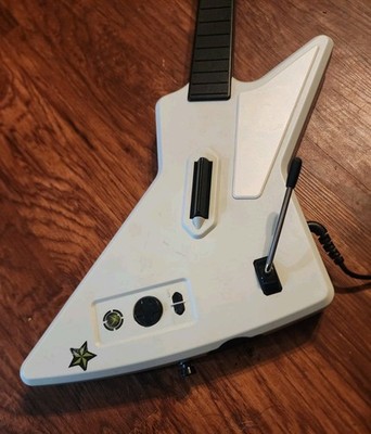 Guitar Hero Xbox 360 X-plorer Wired Red Octane Guitar Controller 95065 Works!!