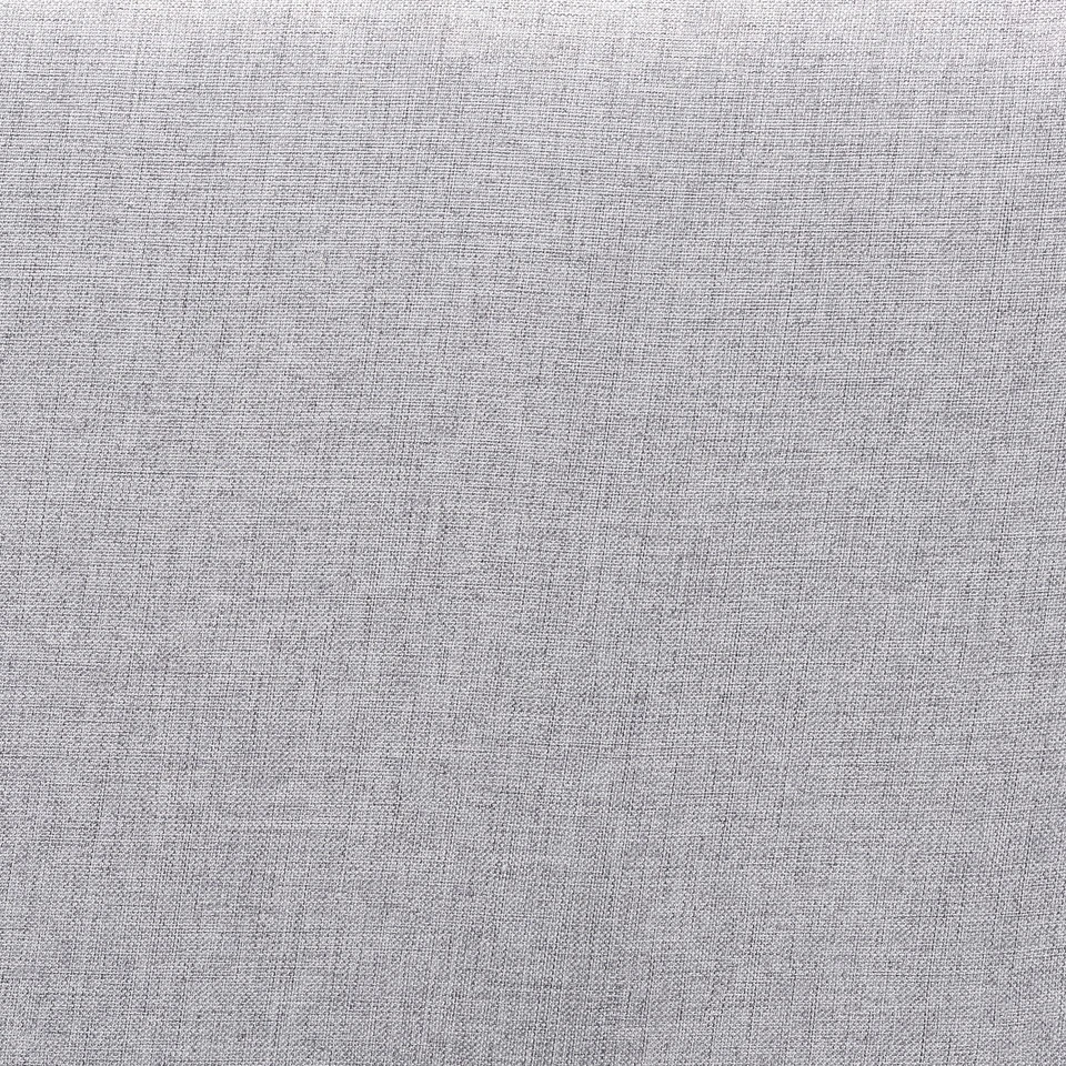 Abner Modern and Contemporary Transitional Light Grey Fabric Upholstered and ... - Image 3 of 4