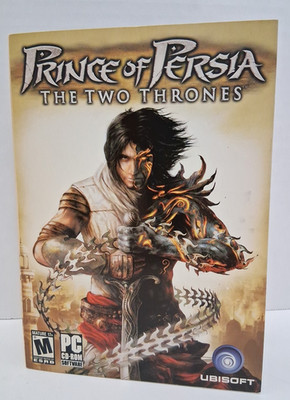 Prince of Persia The Two Thrones 3 Disc Set Win PC CD-ROM 2005 Complete In Box