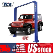 TCE 10000lbs 2-post Car Lift with truck adapters, 110V, 60HZ--Self-pickup TX