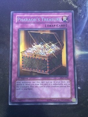 Pharaoh's Treasure - PGD-052 - Rare - 1st Edition LP Yugioh Pharaonic Guardian -
