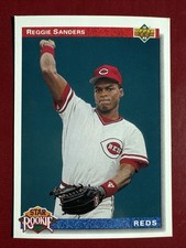 1992 Upper Deck - Star Rookie Reggie Sanders #27
