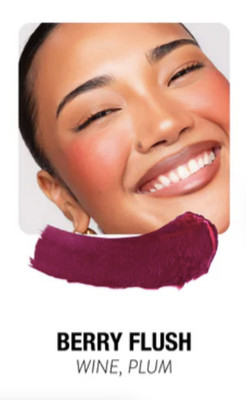 Breeze Balm Powder Play Blush Stick Berry Flush Full Size Brandneu Whine Plum
