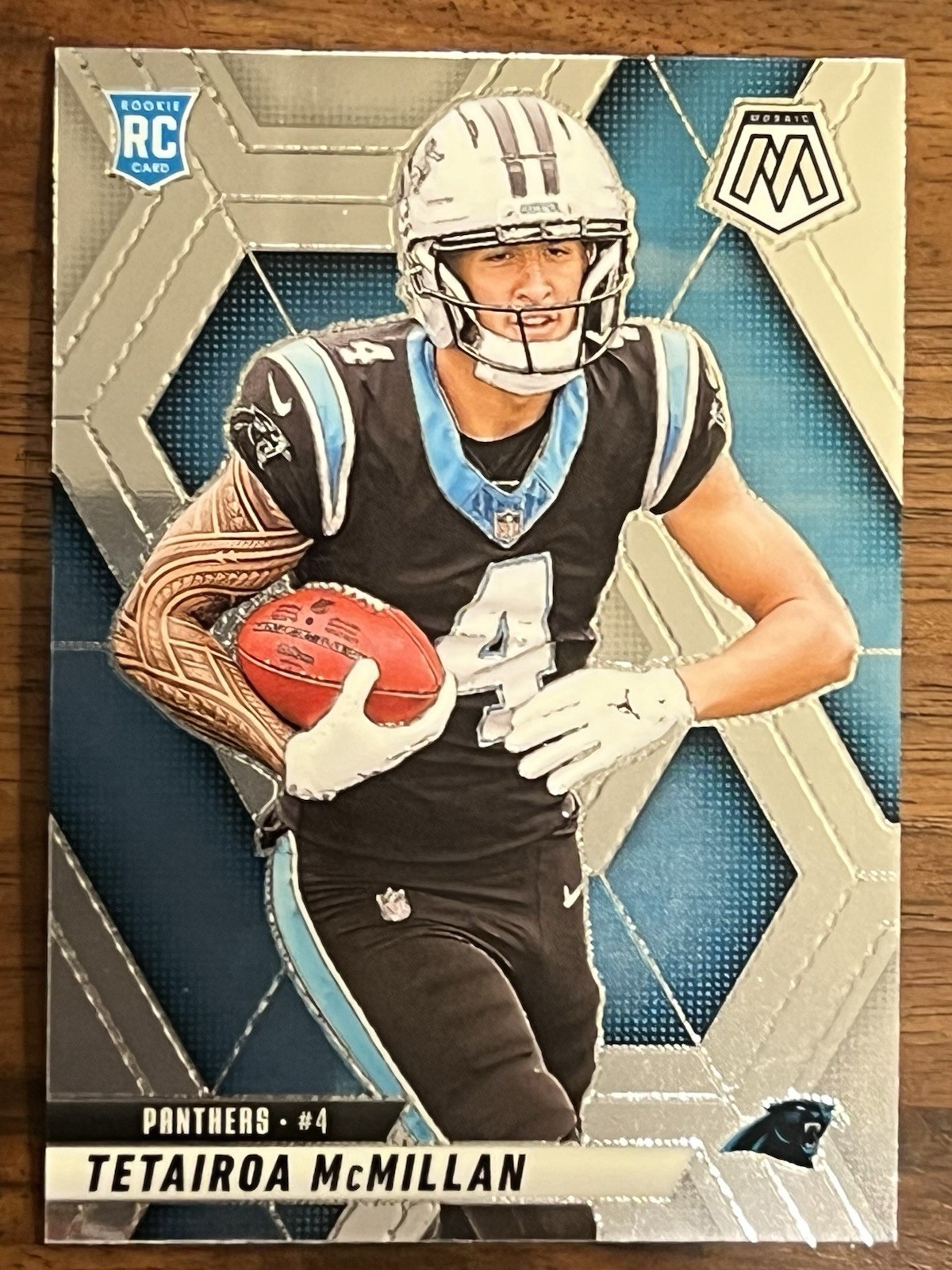 TETAIROA MCMILLAN RC 2025 Panini Mosaic #309 Rookie Carolina Panthers