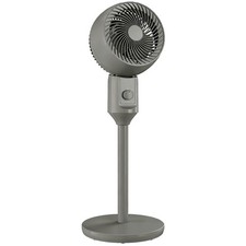 HOMCOM 9" Pedestal Cooling Fan with Adjustable Speed, Grey