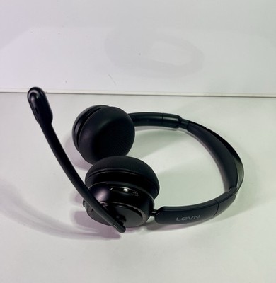 LEVN Wireless Headset with Microphone, Bluetooth Headset with Noise Canceling/