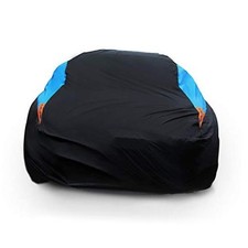 Waterproof Car Cover All Weather Fit Sedan Length 194- 206 Inch Blue