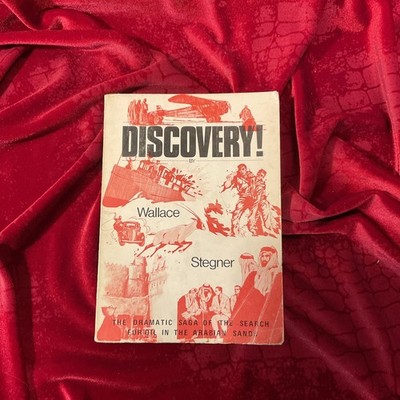 Discovery! by Wallace Stegner Middle East Export Press 1971 First Printing PB