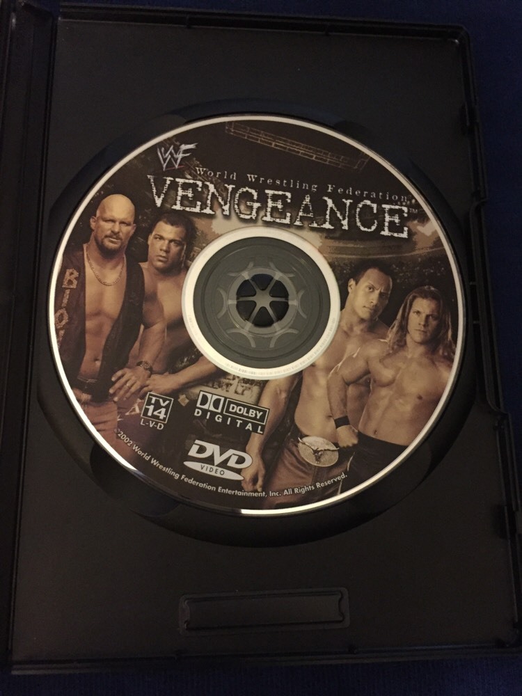 WWF Vengeance 2001 DVD: One Undisputed Champion - The Rock, Stone