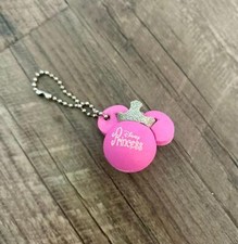 Disney Princess Pink Crown Keychain