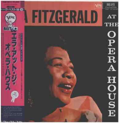 Ella Fitzgerald Ella Fitzgerald At The Opera House INCL. OBI, INSERT Vinyl LP