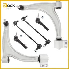 Front Lower Control Arms + Tie Rod Ends + Sway Bars for Chevy Malibu Pontiac G6