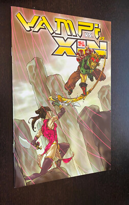 VAMPI VS XIN #2 (Anarchy Comics 2005) -- Limited Edition VARIANT -- VF