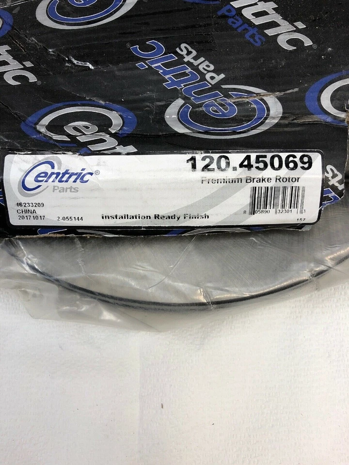 Compatível com Mazda 5 2006-2017 Centric 120.45069 Premium rotor de freio dianteiro ventilado - Imagem 3 de 3