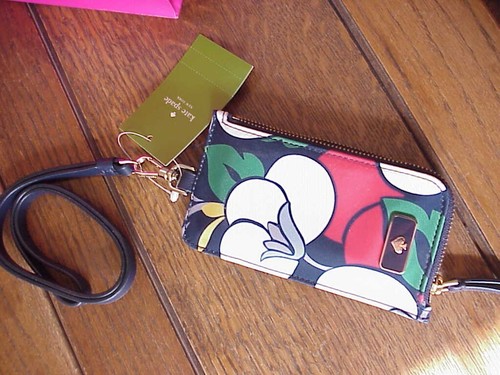 PORTAMONETE PICCOLO NUOVO CON ETICHETTE KATE SPADE 5-1/4 X 3 IN PER LICENZA, CARTE DI CREDITO, SOLDI - Foto 2 di 12