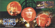 NICHOLAS COURTNEY, STEWART BEVAN & RICHARD FRANKLIN- Doctor Who Signed Cover NICHOLAS COURTNEY, STEWART BEVAN & RICHARD FRANKLIN- Doctor Who Signed Cover