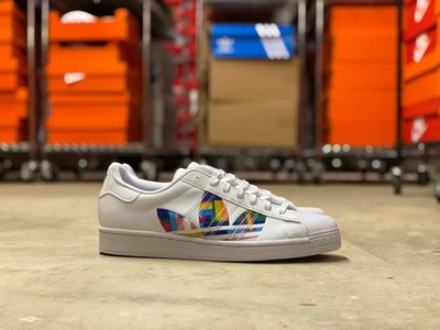 Adidas Superstar Pride Cloud White/Multi Color - FY9022 | Sneaker District