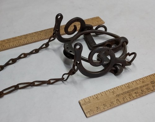 Horse BIT - SNAKE or SERPENT SHANK - Copper flipper - as is - listing #924242 - Picture 11 of 11