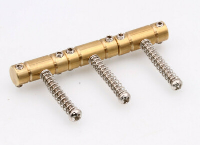 Telecaster  Grooved-Brass-Barrel Replacement Saddles Set of 3