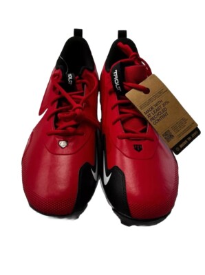 Nike Force Trout 9 Keystone Red White Baseball Cleats FB9728  display picture 3