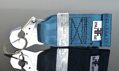 Schlüsselanhänger by FlapsFive  aus original Cathy Pacific B747Safety Belt
