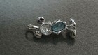 mickey mouse sterling silver blue topaz pendant — photo 3