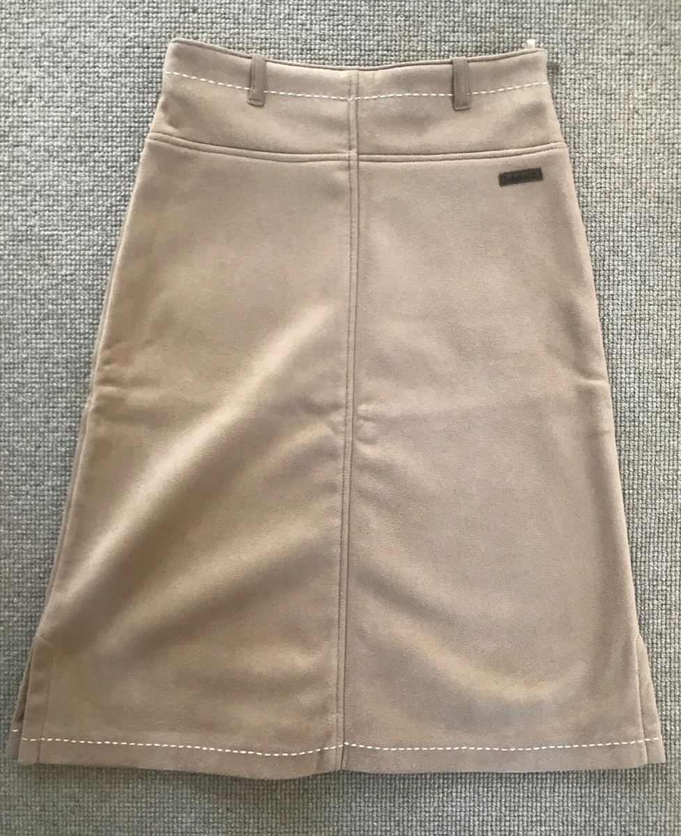 Timberland Girl s Tan Faux Suede Skirt 10 y old