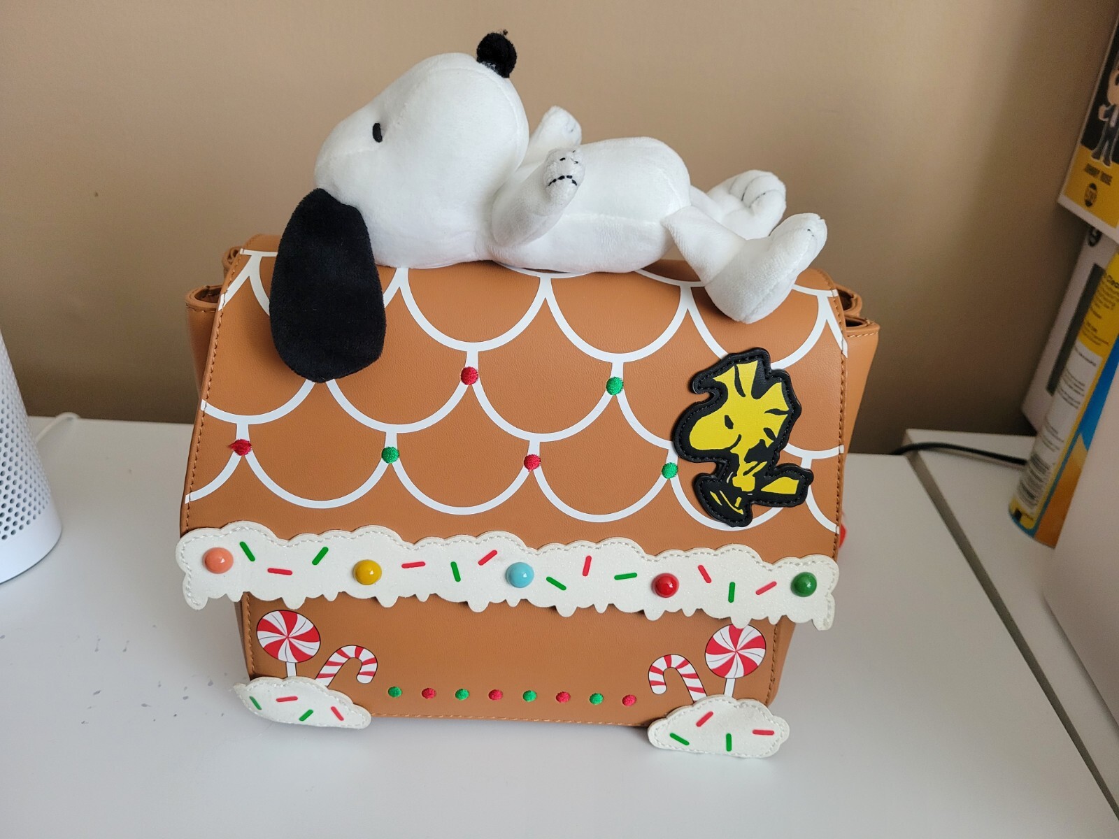 Peanuts Backpack EUC - image 1