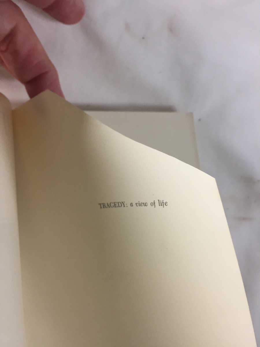 希少　Tragedy: A View of Life Tragedy: A View of Life by Myers, Henry Alonzo ~ Paperback | eBay