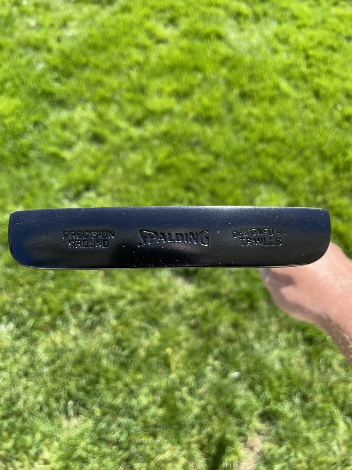 Custom Spalding TPM  6 Precision Ground T.P. Mills Putter RH Steel 35” New Grip - Image 2 of 4