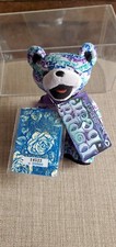 Grateful Dead 7  Bean Bear Plush  Poppa Bear   14523/25000 w/ case Liquid Blue