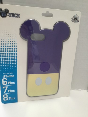 Funda para teléfono celular Disney D Tech de Mickey Mouse púrpura Apple iPhone 7 y 8 Plus - Imagen 2 de 6