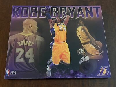 Kobe Bryant Limited Edition 8x10 Highland Mint Acrylic Lakers Plex Art